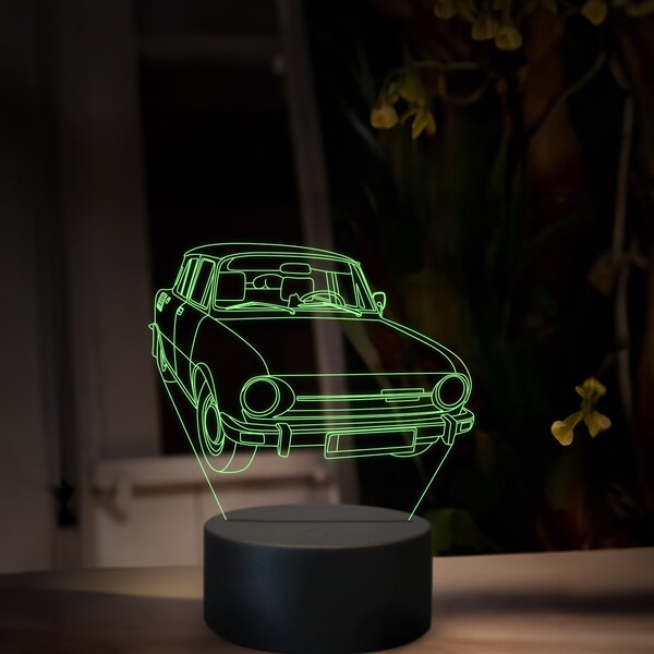 Beling 3D lampa, Škoda 100, 16 farebná, SA07