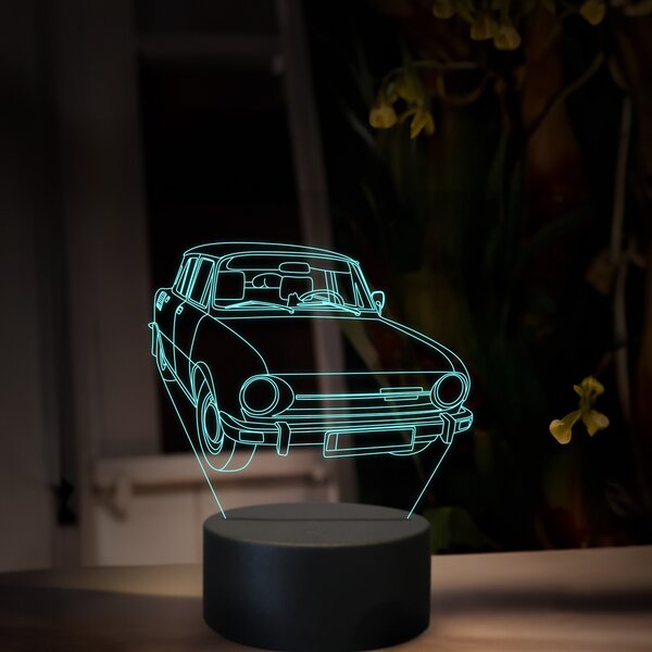 Beling 3D lampa, Škoda 100, 16 farebná, SA07