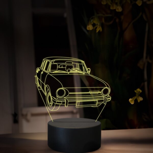 Beling 3D lampa, Škoda 100, 16 farebná, SA07