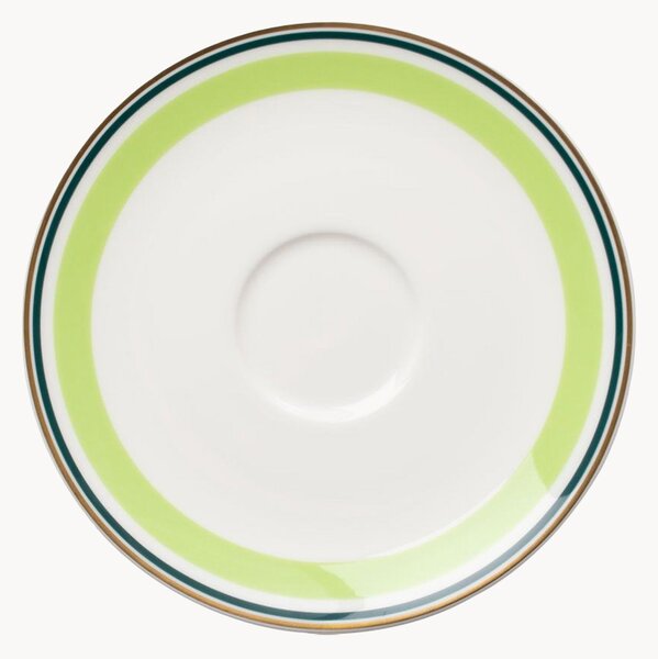 Podšálky z jemného kostného porcelánu Capri, 6 ks