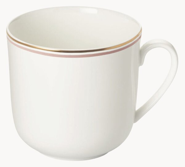 Hrnčeky z jemného kostného porcelánu Capri, 6 ks