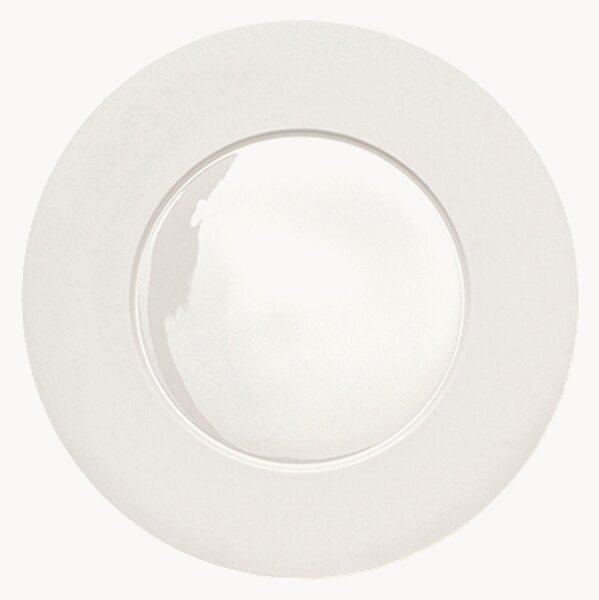 Dezertné taniere z jemného kostného porcelánu Cross White, 6 ks
