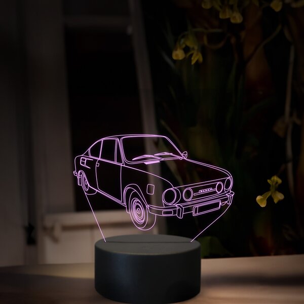 Beling 3D lampa, Škoda 110R, 16 farebná, SA09