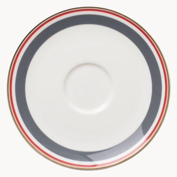Podšálky z jemného kostného porcelánu Capri, 6 ks