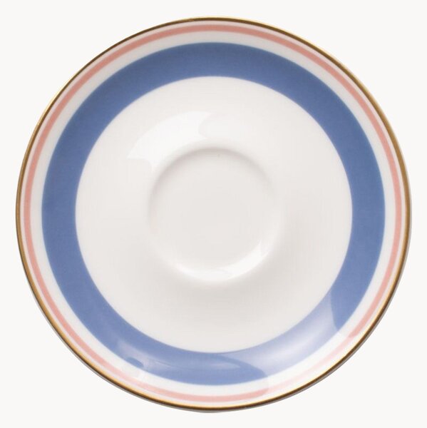 Podšálky z jemného kostného porcelánu Capri, 6 ks