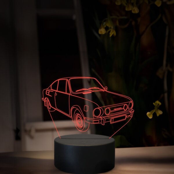 Beling 3D lampa, Škoda 110R, 16 farebná, SA09