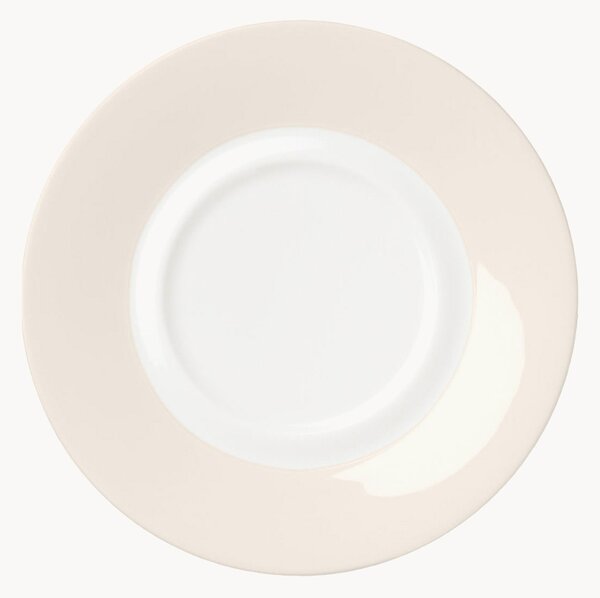 Podšálky z jemného kostného porcelánu Pastel, 6 ks