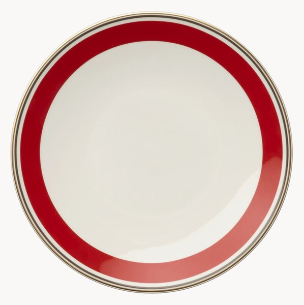 Raňajkové taniere z jemného kostného porcelánu Capri, 6 ks