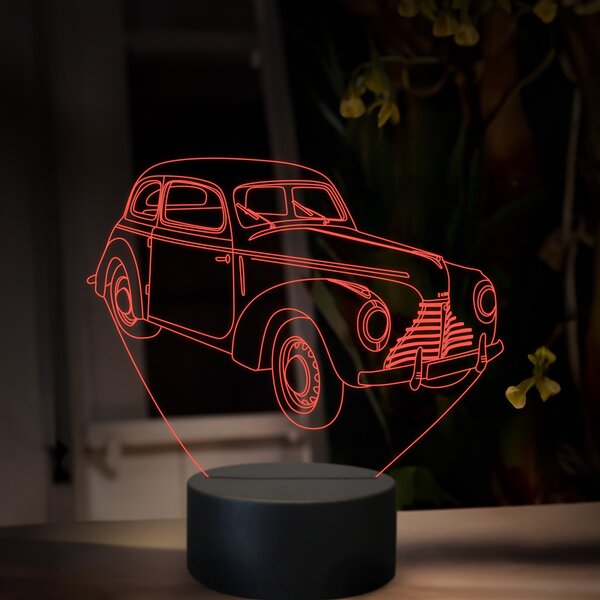Beling 3D lampa, Škoda 1101, 16 farebná, SA13