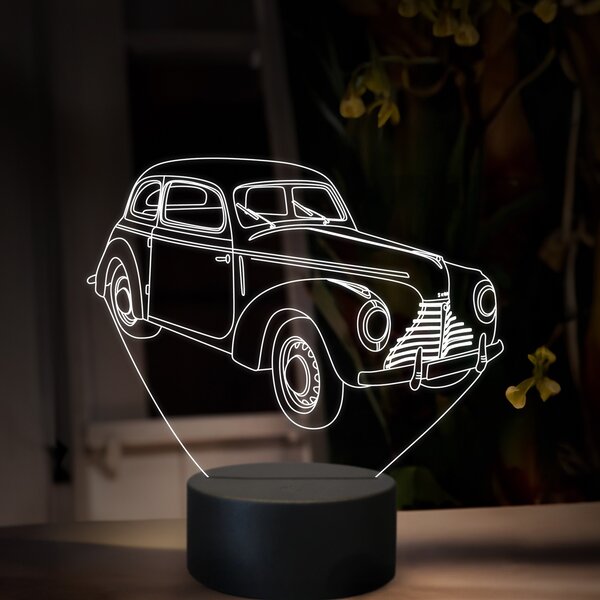 Beling 3D lampa, Škoda 1101, 16 farebná, SA13