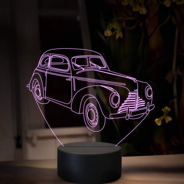 Beling 3D lampa, Škoda 1101, 16 farebná, SA13