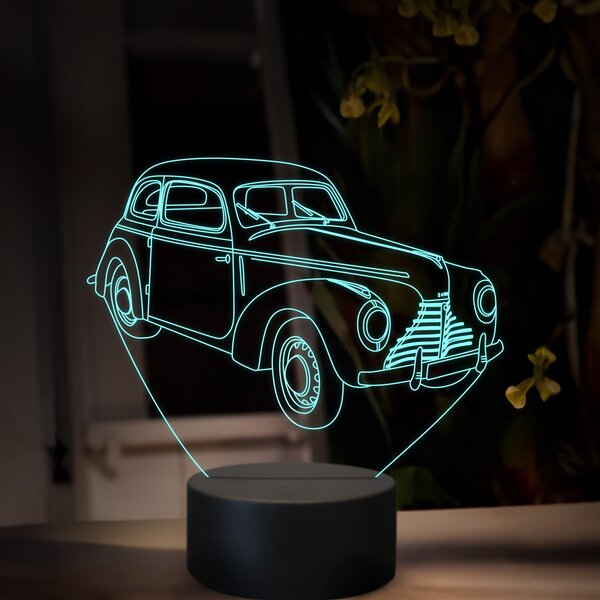 Beling 3D lampa, Škoda 1101, 16 farebná, SA13