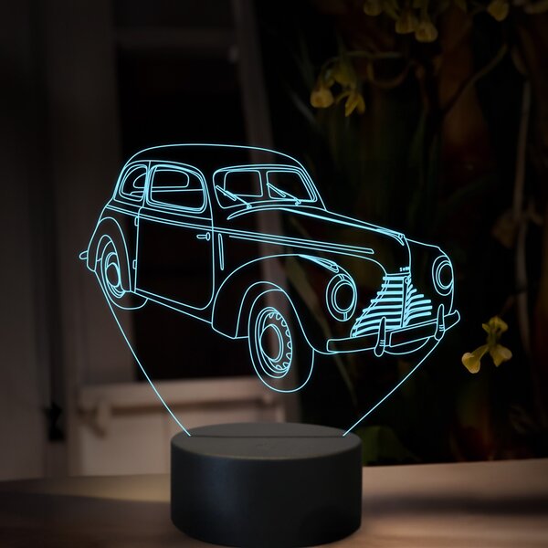 Beling 3D lampa, Škoda 1101, 16 farebná, SA13