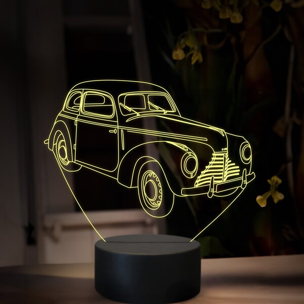 Beling 3D lampa, Škoda 1101, 16 farebná, SA13