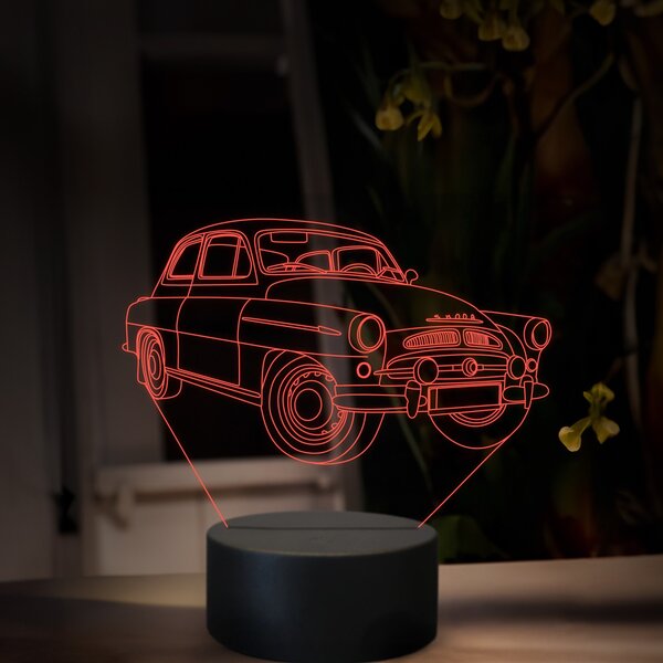 Beling 3D lampa, Škoda 440 Спартак, 16 farebná, SA15