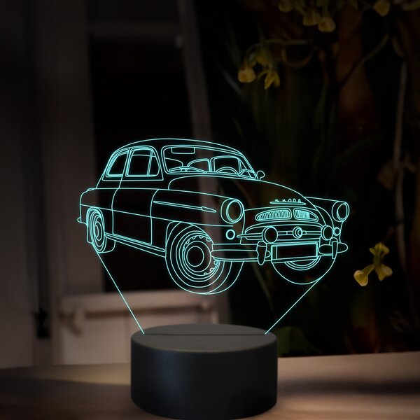 Beling 3D lampa, Škoda 440 Спартак, 16 farebná, SA15