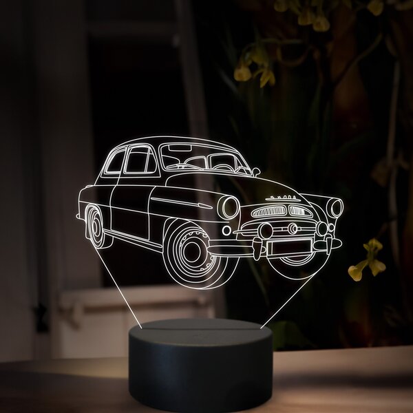 Beling 3D lampa, Škoda 440 Спартак, 16 farebná, SA15