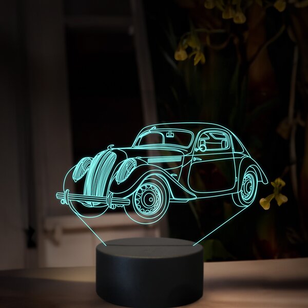 Beling 3D lampa, Škoda Popular (1930s), 16 farebná, SA17