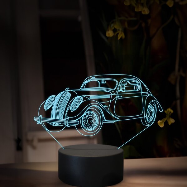 Beling 3D lampa, Škoda Popular (1930s), 16 farebná, SA17