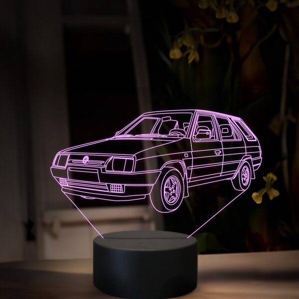 Beling 3D lampa, Škoda Forman, 16 farebná, SA18