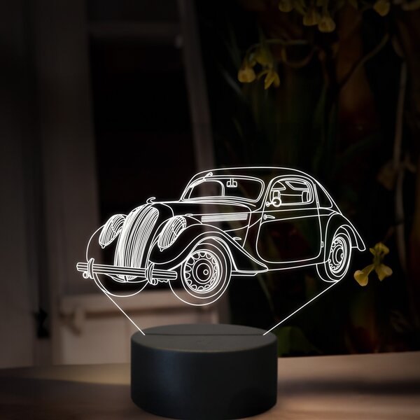 Beling 3D lampa, Škoda Popular (1930s), 16 farebná, SA17