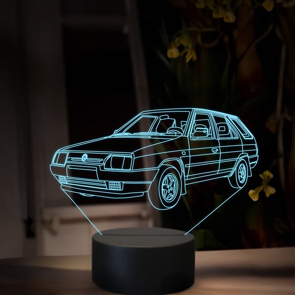 Beling 3D lampa, Škoda Forman, 16 farebná, SA18
