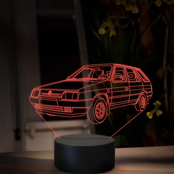 Beling 3D lampa, Škoda Forman, 16 farebná, SA18
