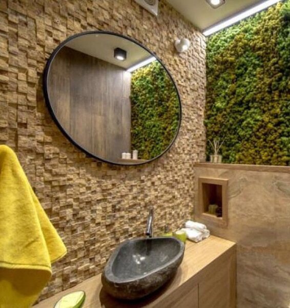 Umývadlo z prírodného riečneho kameňa The Lavabo Cut