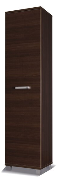 Úzka policová skriňa 50 cm ANDOVER - gaštan wenge