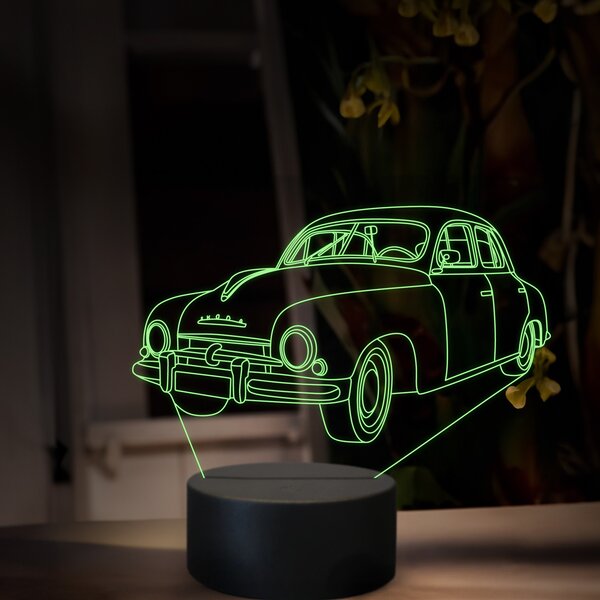 Beling 3D lampa, Škoda 1200, 16 farebná, SA22