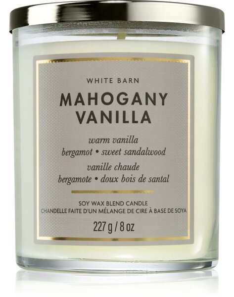 Bath & Body Works Mahogany Vanilla vonná sviečka 227 g