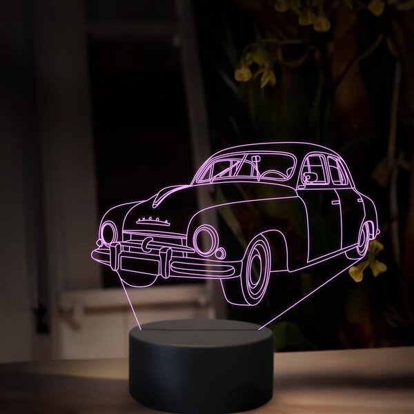 Beling 3D lampa, Škoda 1200, 16 farebná, SA22