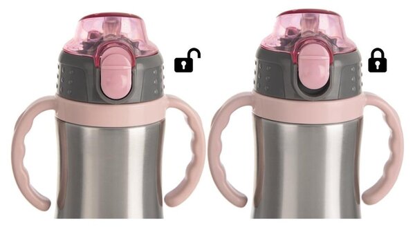 Svetloružová antikoro detská fľaša 330 ml - Orion