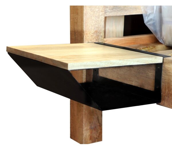 Nočný stolík 33x13x30 indický masív mango