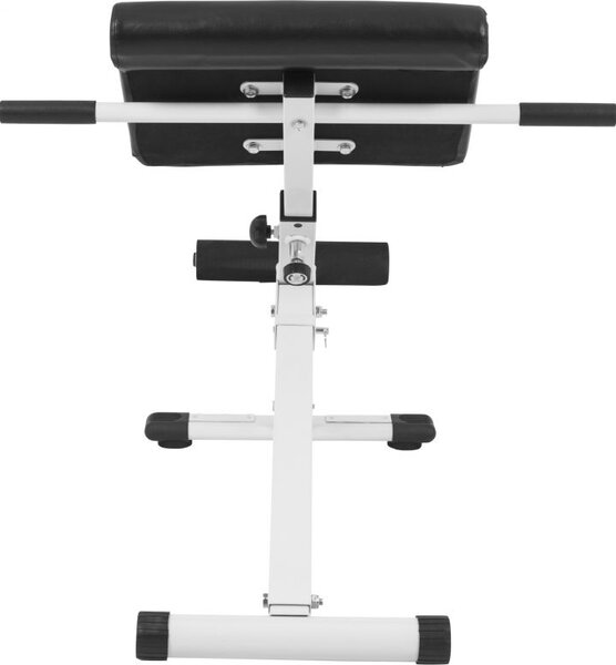 Gorilla Sports Hyperextenzná lavička skladacia, biela