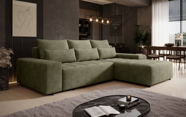Elegantná sedacia súprava EDITA - khaki