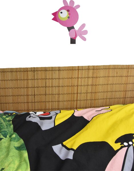 Bambusová rohož za posteľ hnedá Šírka rohože: 90 cm, Dĺžka rohože: 200 cm