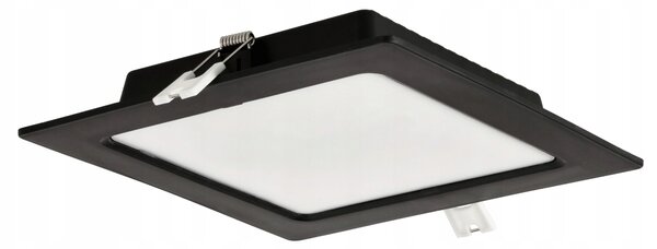 LED stropný panel zapustený 12W 1200lmM neutrálna farba ECOLIGHT čierna