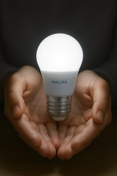 5x LED žiarovka PHILIPS E27 7W 806lm 115lm/w 4000k eyecomfort corepro