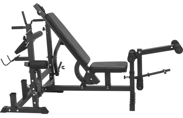 Gorilla Sports Posilňovacia lavička, čierna, 180 x 106 cm