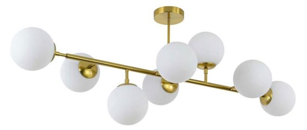 Luster na tyči DORADO 8xE14/40W/230V zlatý