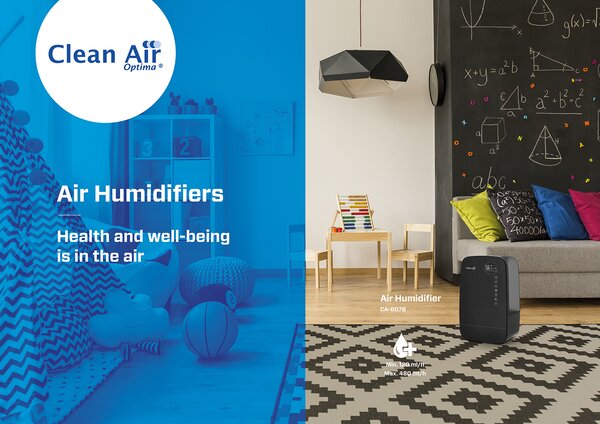 Zvlhčovač Clean Air Optima CA-607 Smart Farba: Biela