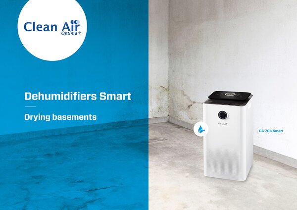 Odvlhčovač a čistička vzduchu Clean Air Optima CA-704 Smart