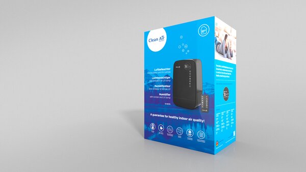 Zvlhčovač Clean Air Optima CA-607 Smart Farba: Biela