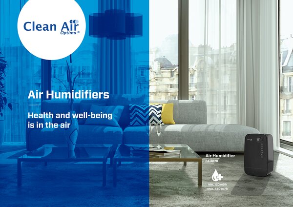 Zvlhčovač Clean Air Optima CA-607 Smart Farba: Biela
