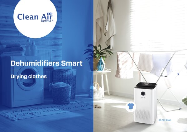 Odvlhčovač a čistička vzduchu Clean Air Optima CA-704 Smart