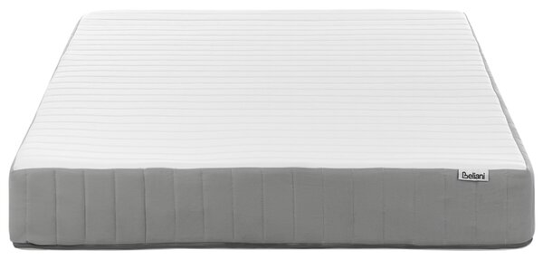 Vreckový pružinový matrac 120 x 200 cm chladivá pamäťová pena tvrdý so snímateľným poťahom moderný prešívaný