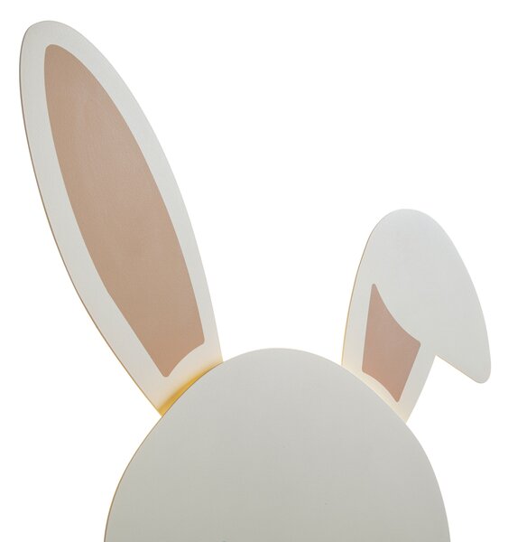 Detské nástenné svietidlo béžové s detailom vrátane LED 3-stupňové stmievateľné - Benny the Bunny