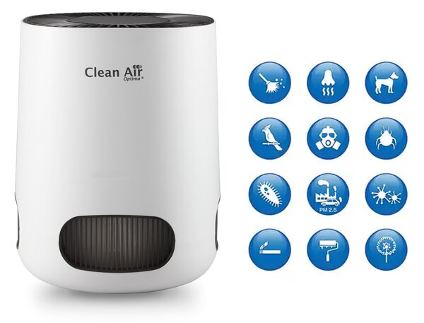 Inteligentná čistička vzduchu Clean Air Optima CA-502 Desktop Smart, HEPA, ionizátor