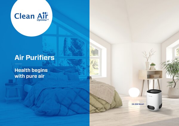 Inteligentná čistička vzduchu Clean Air Optima CA-502 Desktop Smart, HEPA, ionizátor